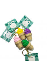 Ice cream keychain